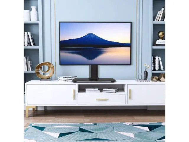 Alt view image 2 of 6 - KKTONER Single Computer Monitor Stand Free Standing Desk Vesa Mount for 13 inch to 32 inch Screen Height Adjustable Monitor Mount Swivel Vesa 75*75mm/100*100mm Hold up 77Lbs