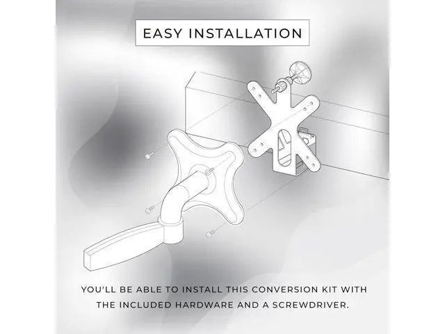 Alt view image 4 of 7 - HumanCentric VESA Mount Compatible with Acer Monitors SA241Y bi, SA271 bi, SB241Y Abi, SB271 bi, RL242YE, R242Y Ayi and R270 SMIPX and Viewsonic VX2776-smhd-2 and VX2476-smhd-2