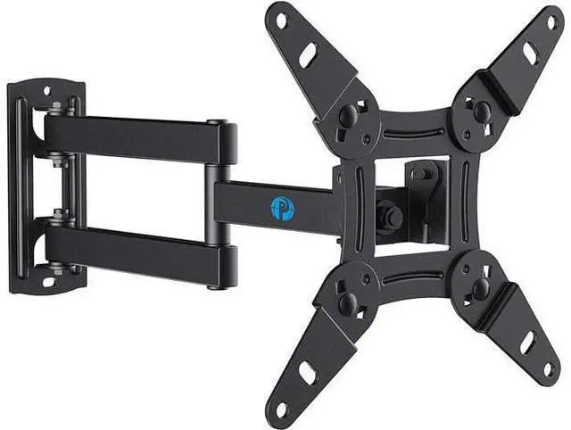 Main image of Full Motion TV Monitor Wall Mount Bracket Articulating Arms Swivel Tilt Extension Rotation for Most 13-42 Inch LED LCD Flat Curved Screen TVs & Monitors, Max VESA 200x200mm up to 44lbs by Pipishell