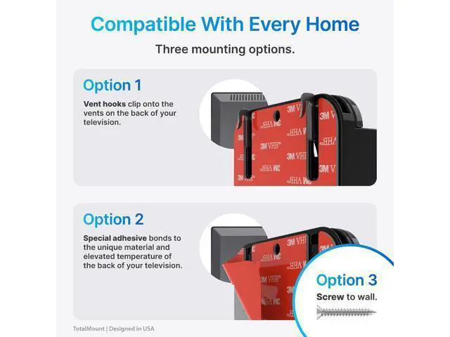 Alt view image 5 of 6 - TotalMount Apple TV Mount Compatible with all Apple TVs