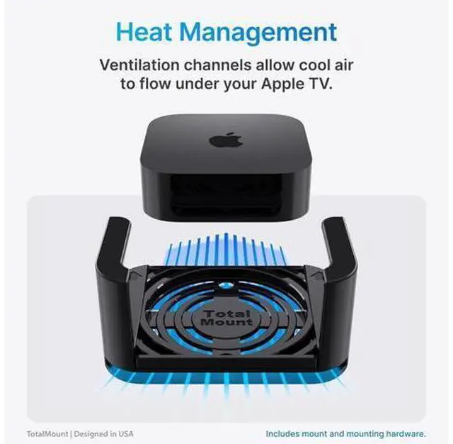 Alt view image 4 of 6 - TotalMount Apple TV Mount Compatible with all Apple TVs