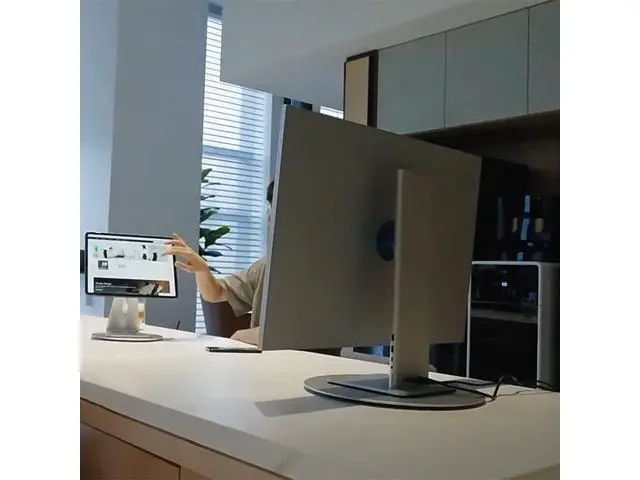 Alt view image 5 of 7 - Aluminum 360° Rotation Monitor Swivel Base Computer Screen Monitor Turntable Stand Flat Panel TV Rotating Mat for iMac Laptop Potted Plants Arts Crafts Products Display Stand