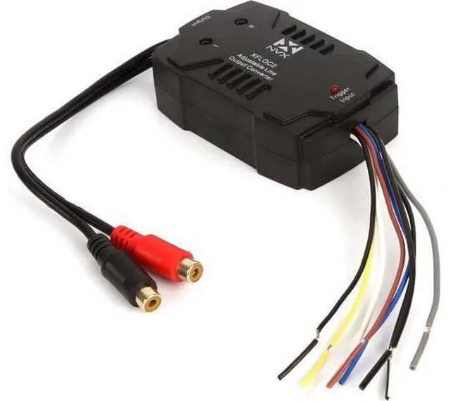Alt view image 2 of 4 - NVX XFLOC2 2-Channel 80W Adjustable Line Output Converter with Remote Turn On