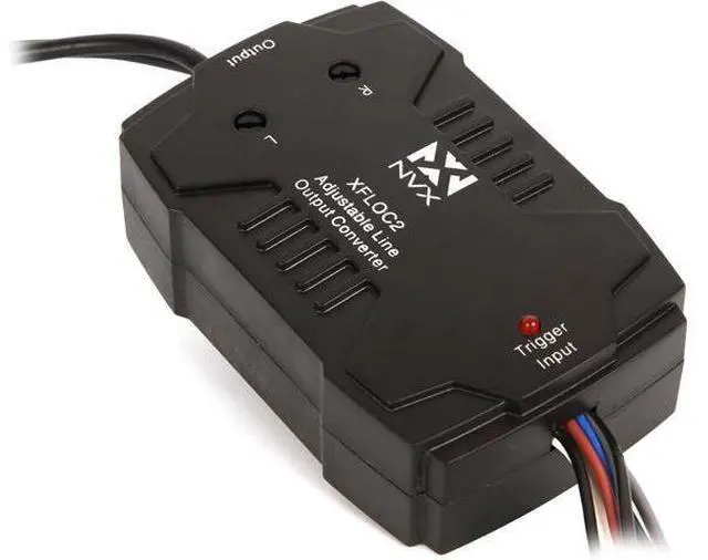 Alt view image 3 of 4 - NVX XFLOC2 2-Channel 80W Adjustable Line Output Converter with Remote Turn On