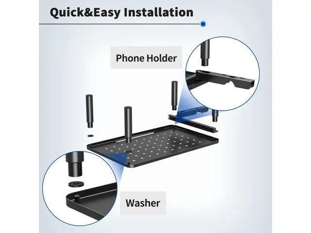 Alt view image 6 of 7 - Zimilar 2 Pack Monitor Stand , 3 Height Adjustable Stand with Unique Star Mesh for Computer, Laptop, Printer, Notebook, iMac, Premium Metal Monitor Risers for 2 Monitors