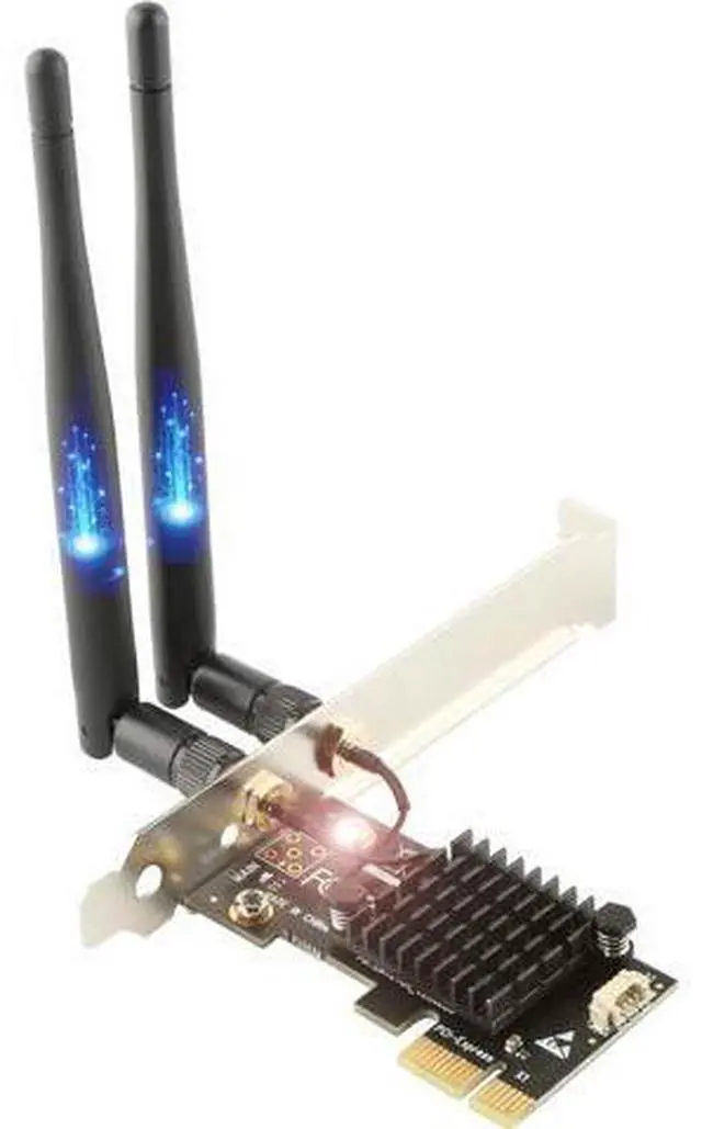 Main image of Ubit AC1200 PCIe WiFi Card for PC with BT 4.2 | Dual Band Wireless Network Adapter WiFi Card with Heat Sink Technology | for Gaming, Browsing, Streaming etc
