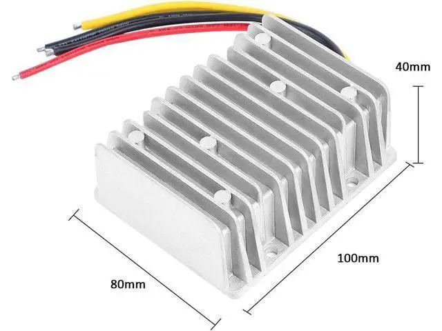 Alt view image 6 of 7 - BZONE 36V/48V to 12V 30A 360W Converter Voltage Reducer DC to DC Step Down Buck Converter 12V Golf Cart Voltage Regulator Waterproof Transformer for Golf Cart