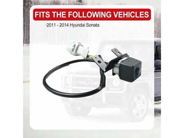 Alt view image 5 of 7 - FEXON 95760-3S102 Vehicle Rear View Backup Reverse Camera Compatible with Hyundai Sonata 2011 2012 2013 2014