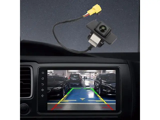 Alt view image 2 of 7 - Rear View Backup Camera Fits 2011-2013 Optima Hybrid,Night Vision 2.0L 2.4L,Parking Assist Camera 170°Ultra Wide Angle HD Night Vision Waterproof, Replace 95760-2T001 95760-2T101