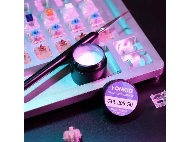 Alt view image 5 of 7 - HONKID Keyboard Switch Lube GPL 205G0 0.35 oz,Mechanical Keyboard Keycaps Lubricant Lubes Stabilizer Lubricating
