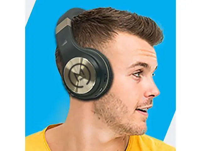 Alt view image 3 of 3 - Morpheus 360 Serenity Bluetooth Headphones with Built-in Microphone, 10-Hour Playtime, Bluetooth Headset, Gaming Headphones, Over-Ear Headphones, Wireless Gaming Headset - HP5500R