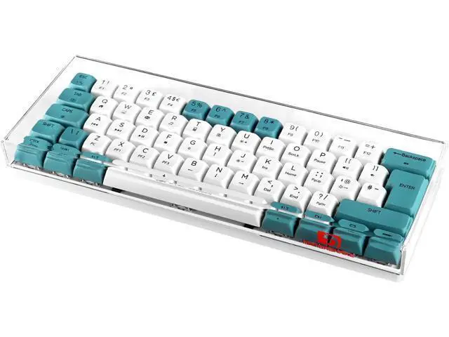 Alt view image 7 of 7 - ZIYOU LANG KC01 Acrylic Clear Transparent Keyboard Cover(11.5*4.1*1.14) with Dustproof Waterproof Anti-hit Anti-cat Protective Case for 60% Small Layout 61Key 64Key 68Key Mechanical Gaming Keyboard