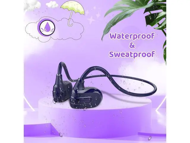Alt view image 5 of 7 - Golvery Open Ear Kids Headphones, Wireless Bluetooth 5.3 Headset for Phone/Kindle/Tablet, Safer Hearing Protection Children Earphones, Built-in Mic, Ultra-Light & Comfort Fit, 10H Playtime