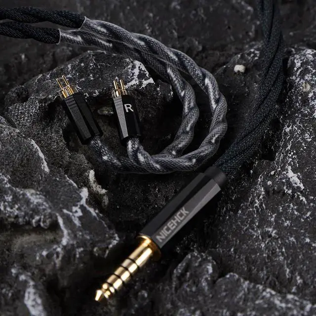 Alt view image 7 of 7 - MeetEva IEM Cable, Silver Plated Copper Alloy Earbuds Upgrade Cords, Silver Plated OFC in Ear Monitor Cables for Audiophile Musician Replacement Cord (3.5mm with 0.78 2Pin)