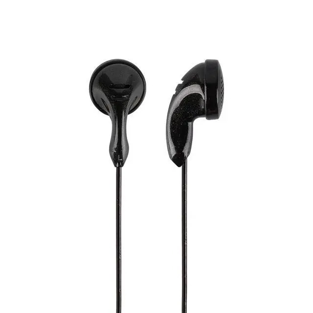 Alt view image 2 of 7 - B80 3.5mm Wired Flat Earbud,14.8mm PU Topology Bio Diaphragm,OFC Silver Plated Cord with Mic