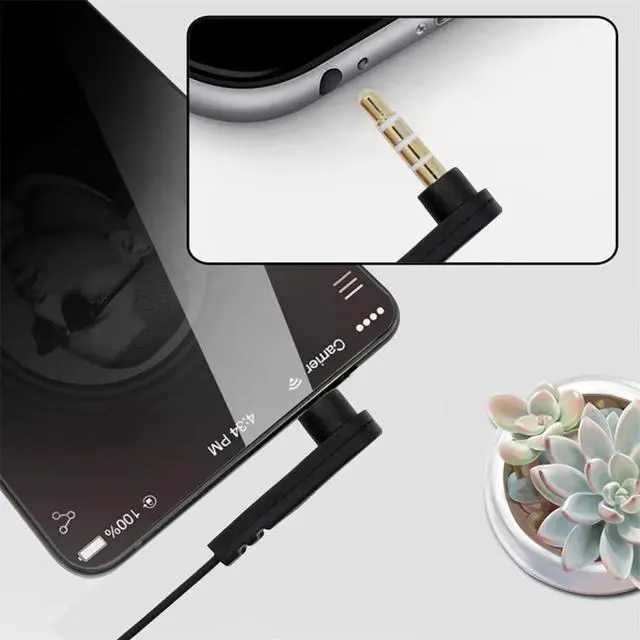 Alt view image 7 of 7 - xiwai Ultra Slim 4 Poles Auxiliary Audio Stereo 3.5mm Male to Female Flat AUX Cable 15cm Speaker Cord 90 Degree Right Angled Compatible with Car,Home Stereos MP3 Player