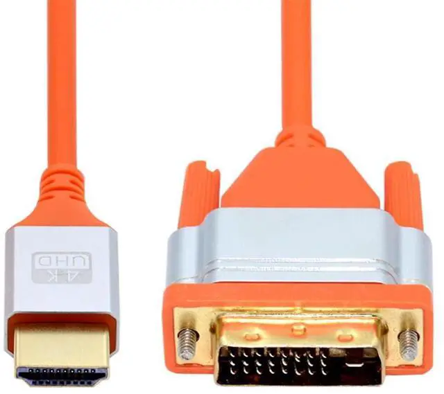 Main image of xiwai Ultra Soft 4K HDMI to DVI High Flex HDTV Cable Hyper Super Flexible Cord High Speed Type-A Male to 24+1 for Computer HDTV 3.3ft