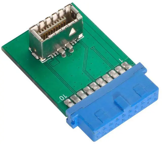 Main image of xiwai USB 3.1 Front Panel Socket Key-B Type-E to USB 3.0 20Pin Header Male Extension Adapter for Motherboard