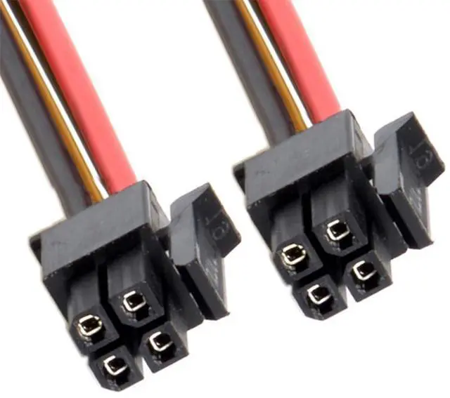 Main image of xiwai ATX Power Cable for Molex Micro Fit Connector 4Pin Male to Male 60cm | 20AWG Pitch=3.0mm for ATX power supply's 4-pin 12V