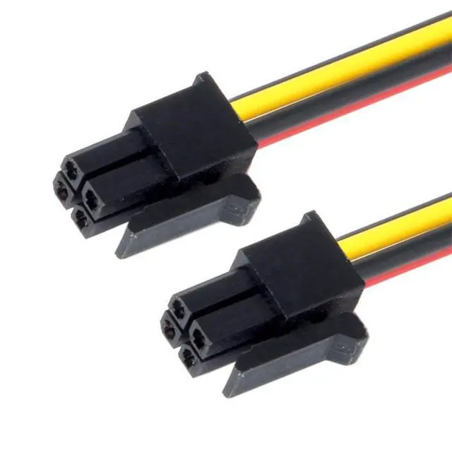 Alt view image 3 of 7 - xiwai ATX Power Cable for Molex Micro Fit Connector 4Pin Male to Male 60cm | 20AWG Pitch=3.0mm for ATX power supply's 4-pin 12V