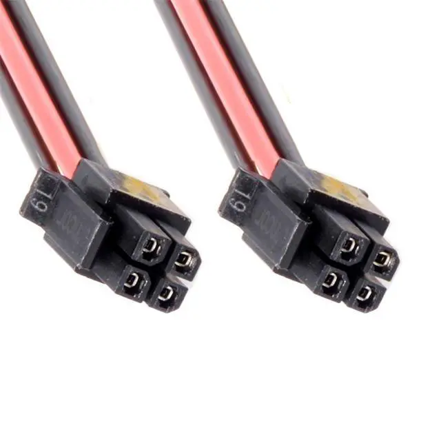 Alt view image 4 of 7 - xiwai ATX Power Cable for Molex Micro Fit Connector 4Pin Male to Male 60cm | 20AWG Pitch=3.0mm for ATX power supply's 4-pin 12V