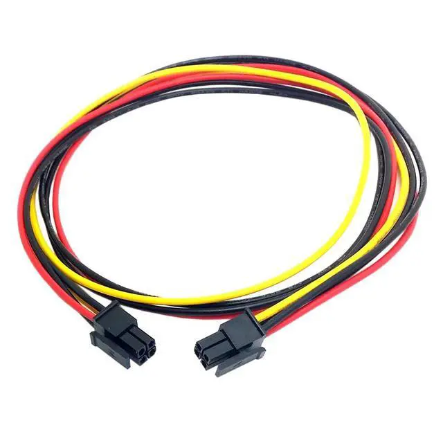 Alt view image 6 of 7 - xiwai ATX Power Cable for Molex Micro Fit Connector 4Pin Male to Male 60cm | 20AWG Pitch=3.0mm for ATX power supply's 4-pin 12V