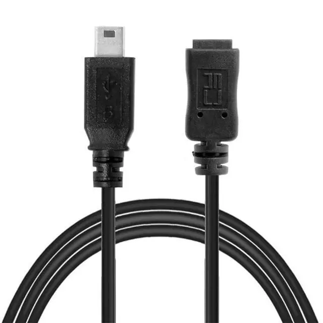 Alt view image 2 of 7 - xiwai Mini B USB 5Pin Male to Female Extension Cable Straight Type B Charger Cord 150cm for GPS Camera