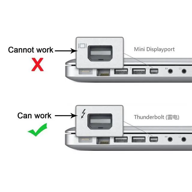 Alt view image 2 of 7 - JSER 2m Thunder Bolt 2 Port to Thunder Bolt 2 Male to Male Video Data Cable for Mac Air Pro 2013 2014 2015 (200cm)