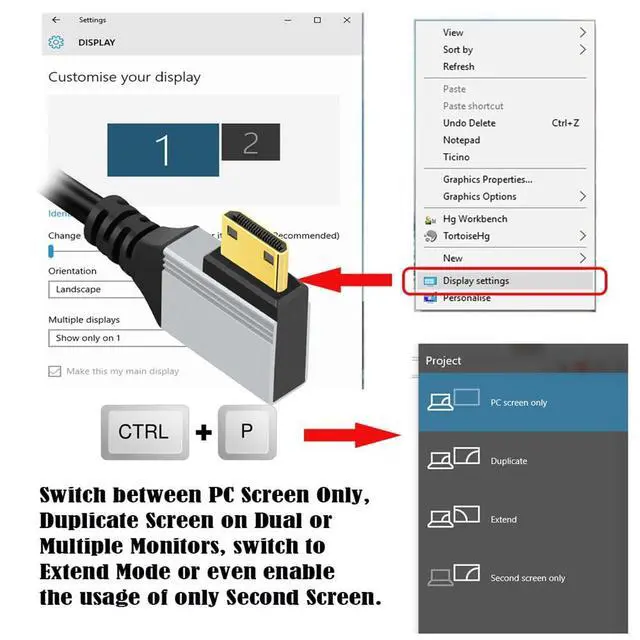 Alt view image 5 of 7 - xiwai Ultra Thin HDTV Cable 90 Degree Left Angled Mini HDMI 2.1 Type-A to Type-C 8K 4K Hyper Super Flexible Slim Cord for Camera HDTV 0.5m/1.5ft