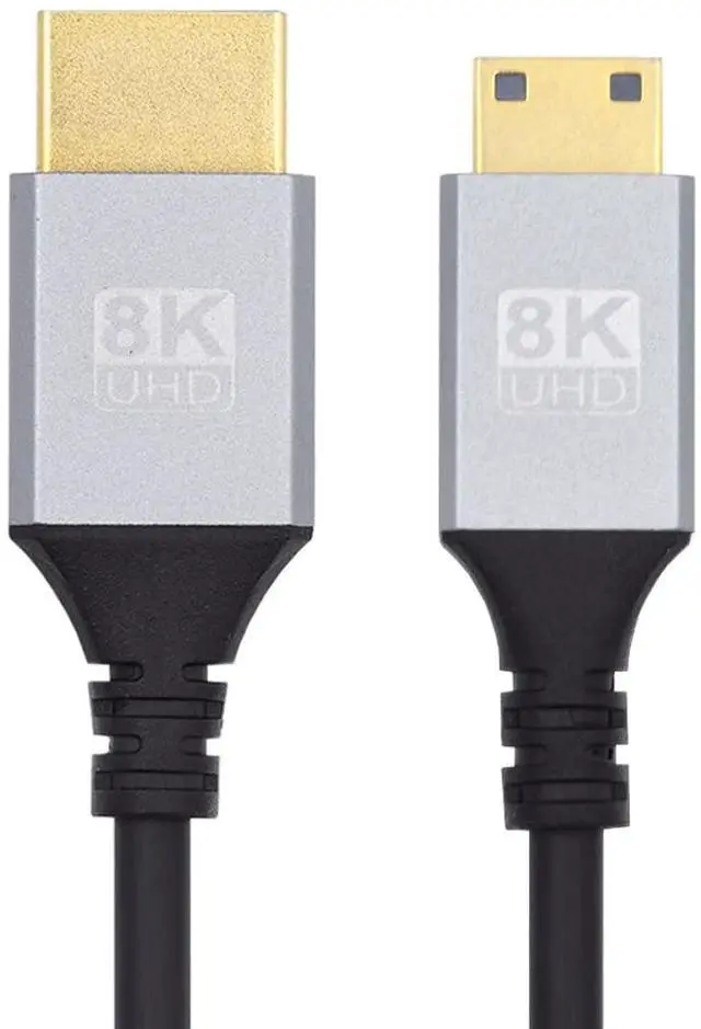 Main image of xiwai Ultra Thin Mini HDMI 2.1 HDTV Cable 1.0 m, Hyper Slim HDMI Cord 2.0 8K 4K Type-A to Type-C for Camera HDTV
