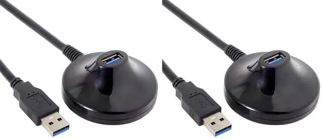 Main image of JSER xiwai 5Gbps USB 3.0 Type-A Male to Female Extension Dock Station Docking Cable 2.6ft for Phone Laptop 80cm (Pack of 2)