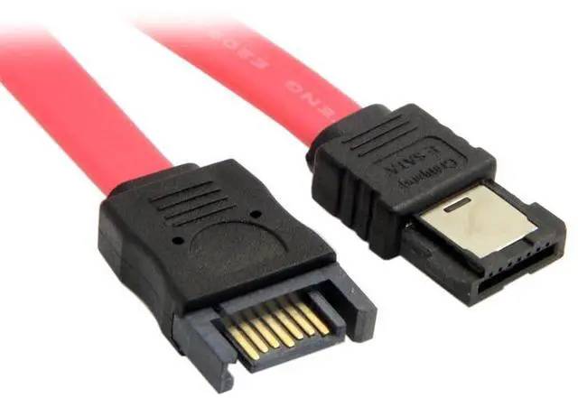 Main image of xiwai SATA 7P Male PS3 to ESATA 7P Female Hard Disk Extension Cable 50cm | 7 Pin SATA Extender Cord