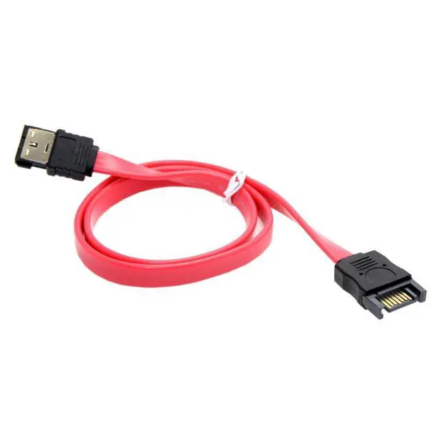 Alt view image 4 of 7 - xiwai SATA 7P Male PS3 to ESATA 7P Female Hard Disk Extension Cable 50cm | 7 Pin SATA Extender Cord