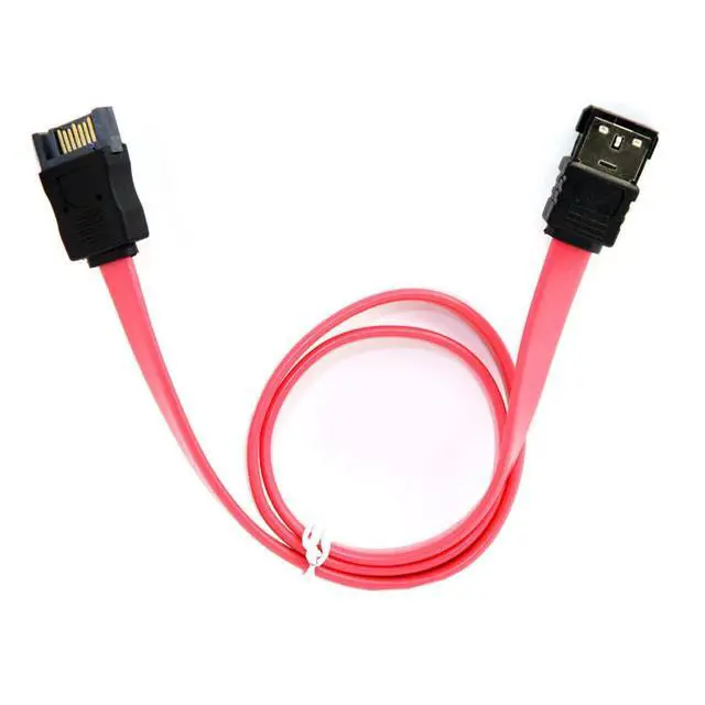 Alt view image 6 of 7 - xiwai SATA 7P Male PS3 to ESATA 7P Female Hard Disk Extension Cable 50cm | 7 Pin SATA Extender Cord