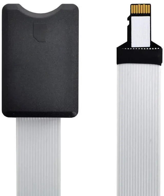 Main image of xiwai Micro-SD TF Memory Card Kit Male to SD Female Extension Soft Flat FPC Cable Extender 25cm
