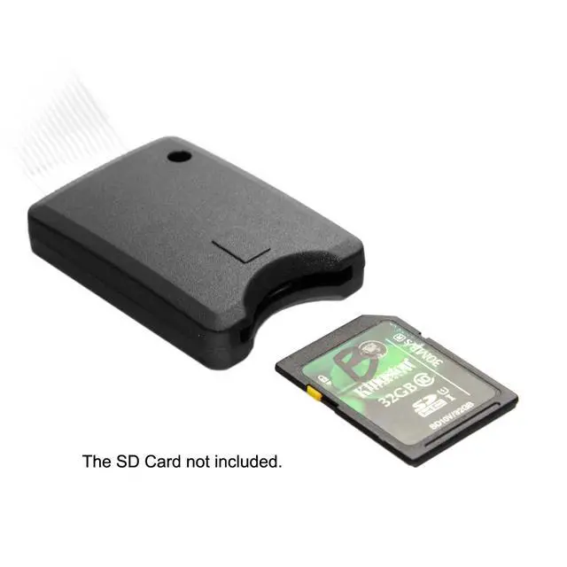 Alt view image 7 of 7 - JSER Standard SD SDHC Male to SD Female Extension Memory Card Kit Soft Flat FPC Cable Extender 25cm Compatible for GPS Camera
