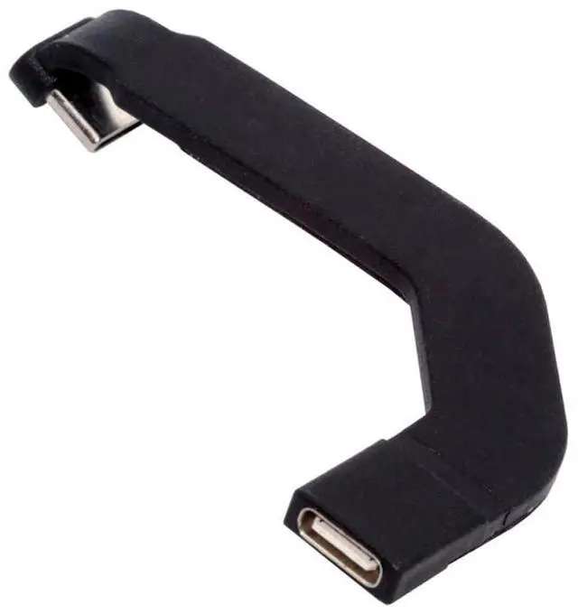 Main image of xiwai Angled USB Short Flat Ultra Slim Thin Ribbon Type-C to USB-C Extension Cable Connector 65W Fast Charge for Tablet Phone