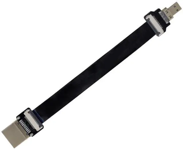 Main image of xiwai CYFPV HDMI Male to Micro HDMI Male Extension FPC Flat Cable 1080P for FPV HDTV Multicopter Aerial Photography (0.2m)