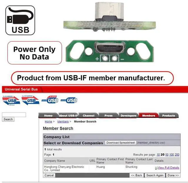 Alt view image 4 of 7 - xiwai 5pcs Micro USB2.0 Female Connector DIY OEM Receptacle Socket with PCB Board Mounting Assembly Solder Type