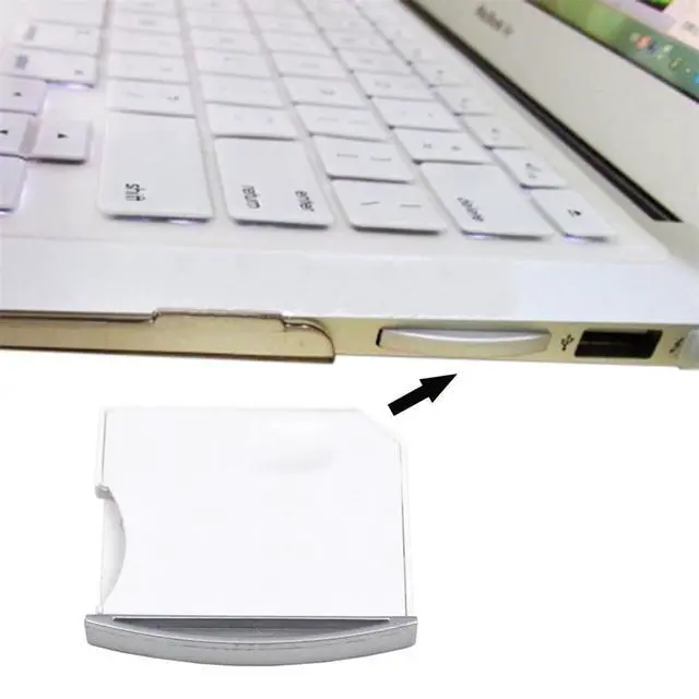 Alt view image 6 of 7 - xiwai Micro SD TF to SD Card Kit White Mini Adaptor for Extra Storage compatibled with MacBook Air/Pro/Retina