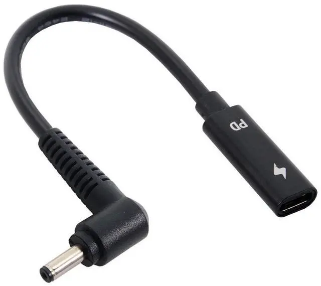 Main image of JSER Type C USB-C Female Input to DC Power PD Charge Cable fit for Laptop 18-20V (4.0x1.3mm)