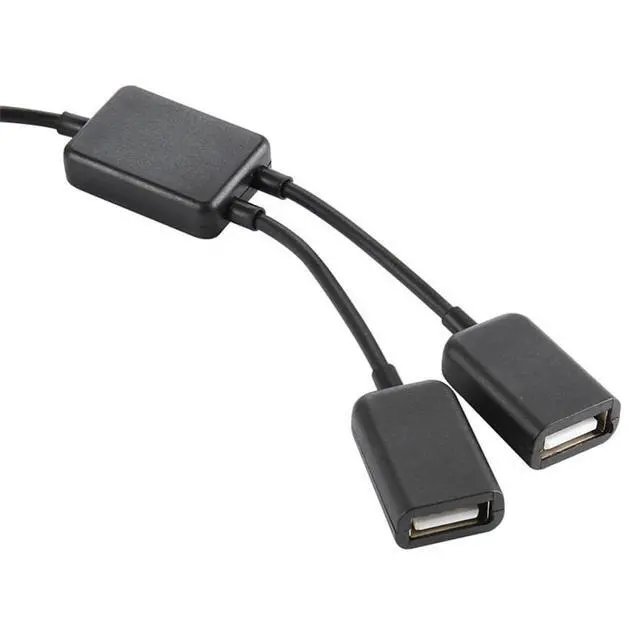 Alt view image 6 of 7 - xiwai USB 2.0 Splitter Y Cable USB Type-A Male 1 to 2 Female Dual Ports Hub Extension Cord Bus Power Split Adapter for Laptop Desktop PC Mouse Flash Disk