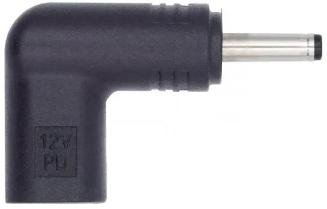 Main image of xiwai USB 3.1 Type C USB-C Female to DC 12V 3.5x1.3mm Plug Adapter PD Emulator Trigger 90 Degree Angled