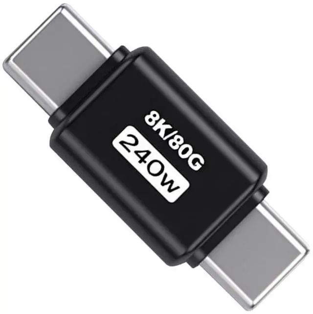 Main image of Xiwai USB5.0 80Gbps Male to Male High Speed Data USB-C Extension Adapter with 240W 16K 8K 5K Compatible with USB4.0 Thunderbolt3/4/5