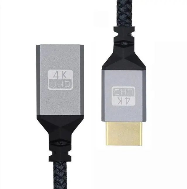 Main image of xiwai HDMI Extension Cord Type A 4K 60hz 3D HDTV HDMI Extender 0.5FT Male to Female Cable 1.4 Metal Shell Straight