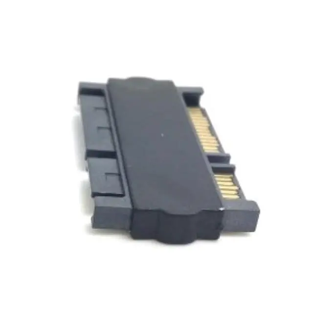 Alt view image 3 of 3 - chenyang 3.5 & 2.5inch SATA 22Pin 7+15 Male to SATA 22P 7+15 Male Extension Convertor Straight Adapter
