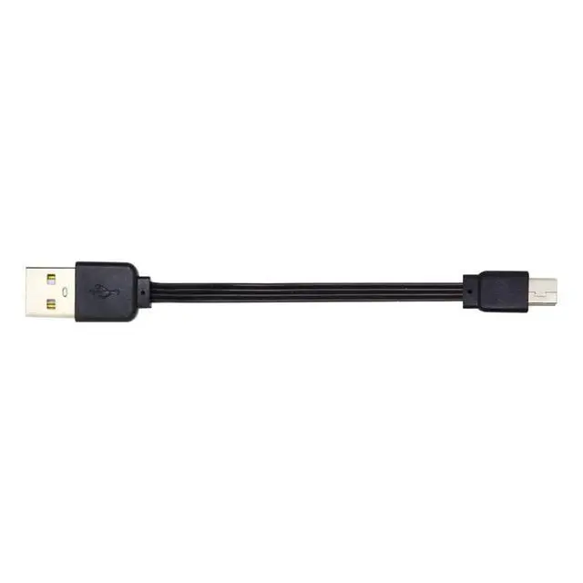 Alt view image 7 of 7 - xiwai 13cm USB 2.0 Type-A Male to Mini 5Pin USB Male Male Data Flat Slim FPC Cable for FPV & Disk & Phone