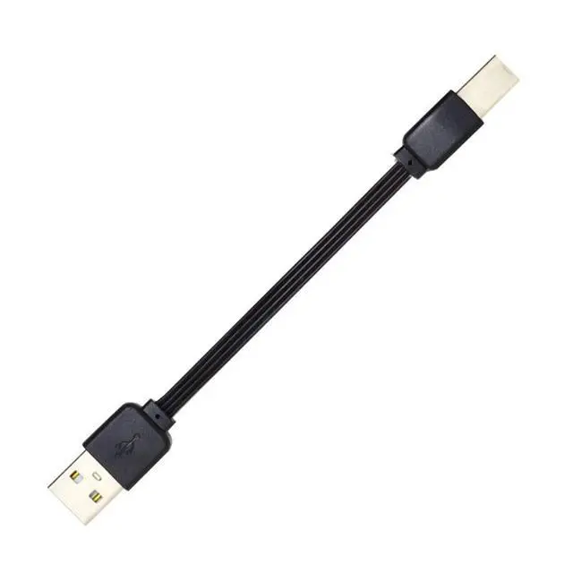 Main image of xiwai USB2.0 Type-B Male to USB 2.0 Type-A Male Data Flat Slim FPC Cable 13cm for Scanner & Disk & Printer