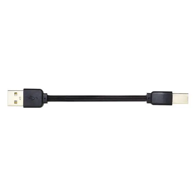 Alt view image 7 of 7 - xiwai USB2.0 Type-B Male to USB 2.0 Type-A Male Data Flat Slim FPC Cable 13cm for Scanner & Disk & Printer