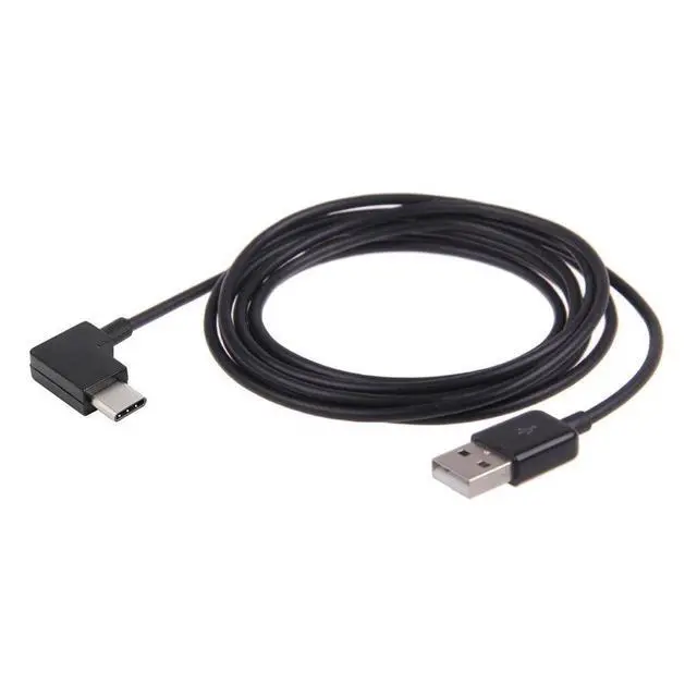 Alt view image 6 of 6 - JSER 100cm Right Angled USB 3.1 Type C USB-C to USB 2.0 Cable 90 Degree Connector Compatible for Tablet & Mobile Phone